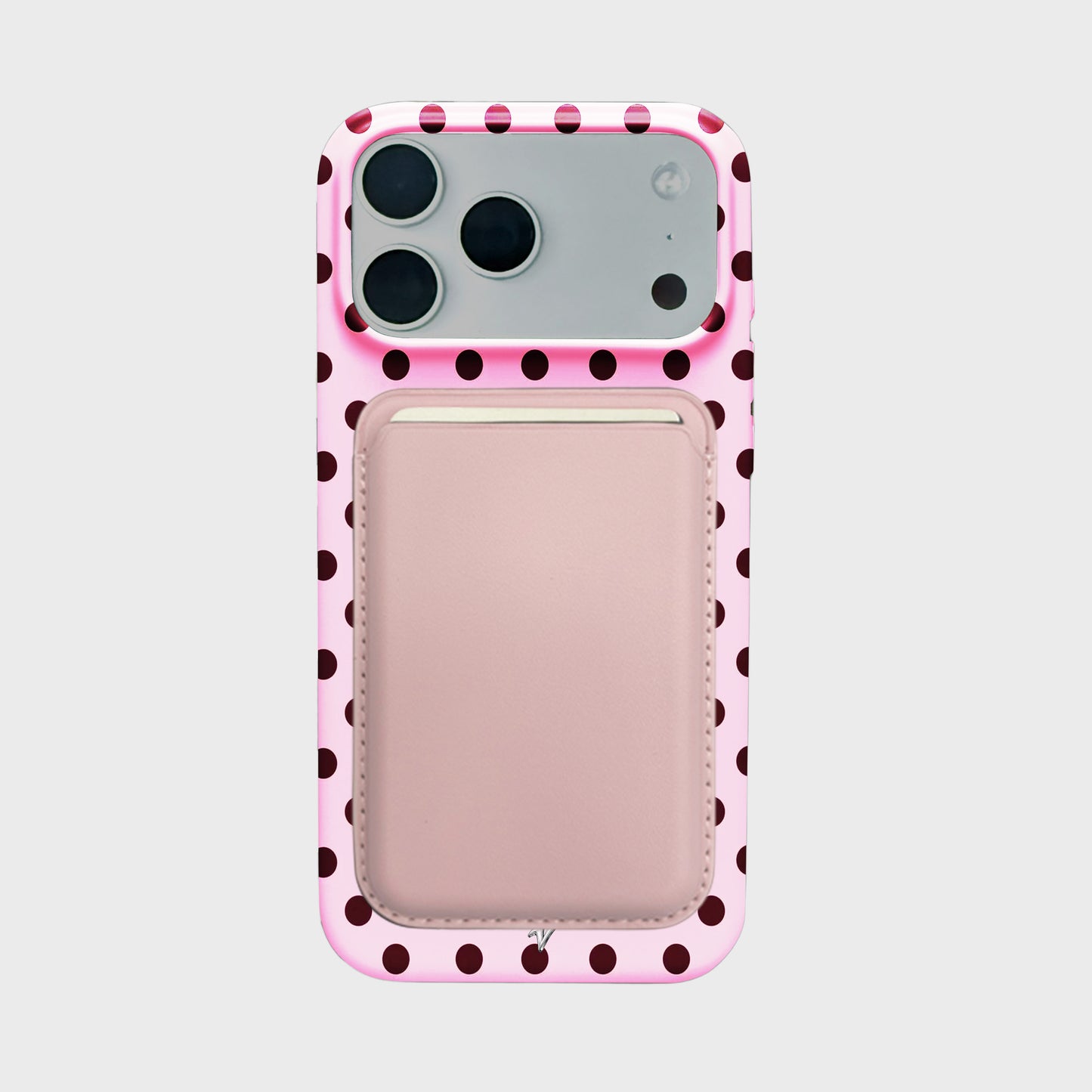 MagSafe Cüzdan - Toz Pembe